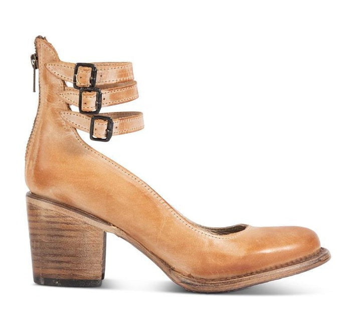 Michèle | Bottines Élégantes Cuir à Talon