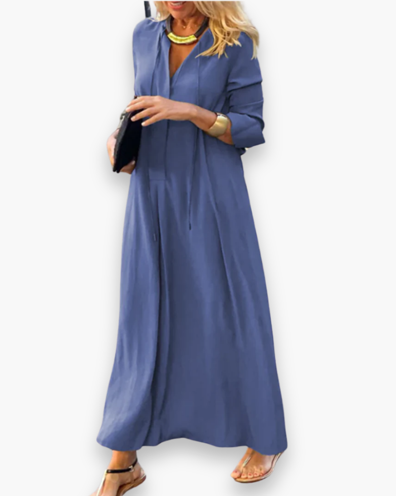 Femmes élégantes confortables maxi | Robe maxi d'été 4