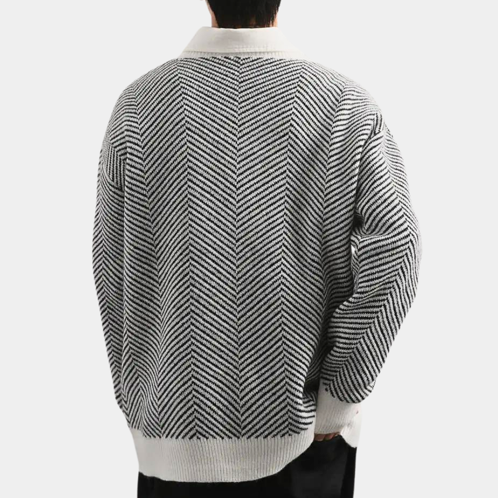 Thomas - Cardigan Décontracté Tricot Homme