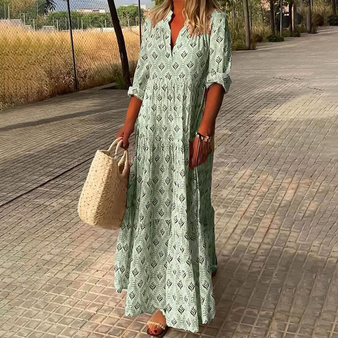 Céline - Robe Boho Fluide D'Été