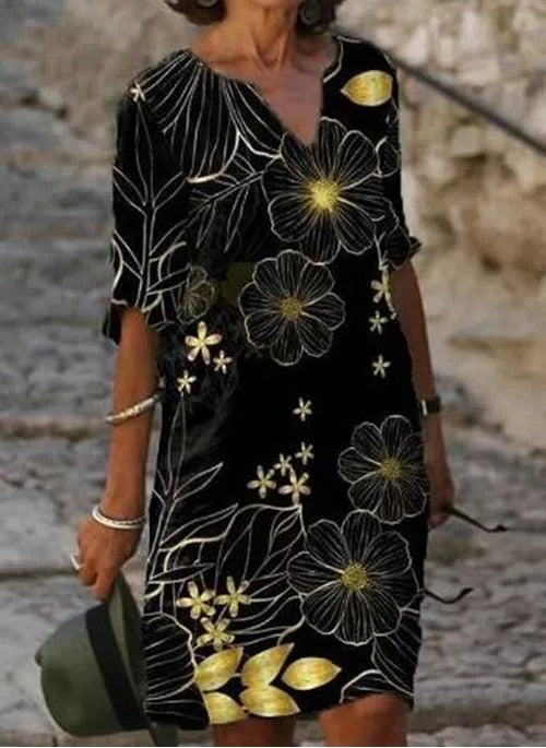 Charlotte - Robe Midi d'Été