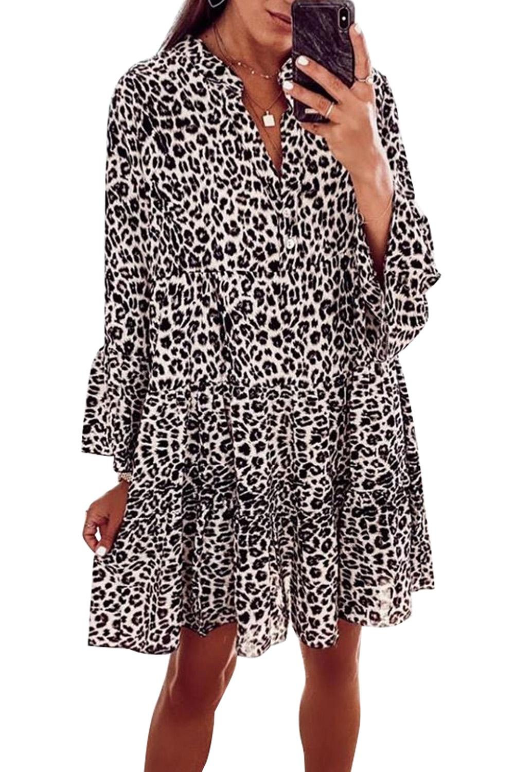 Camille - Robe Léopard Chic