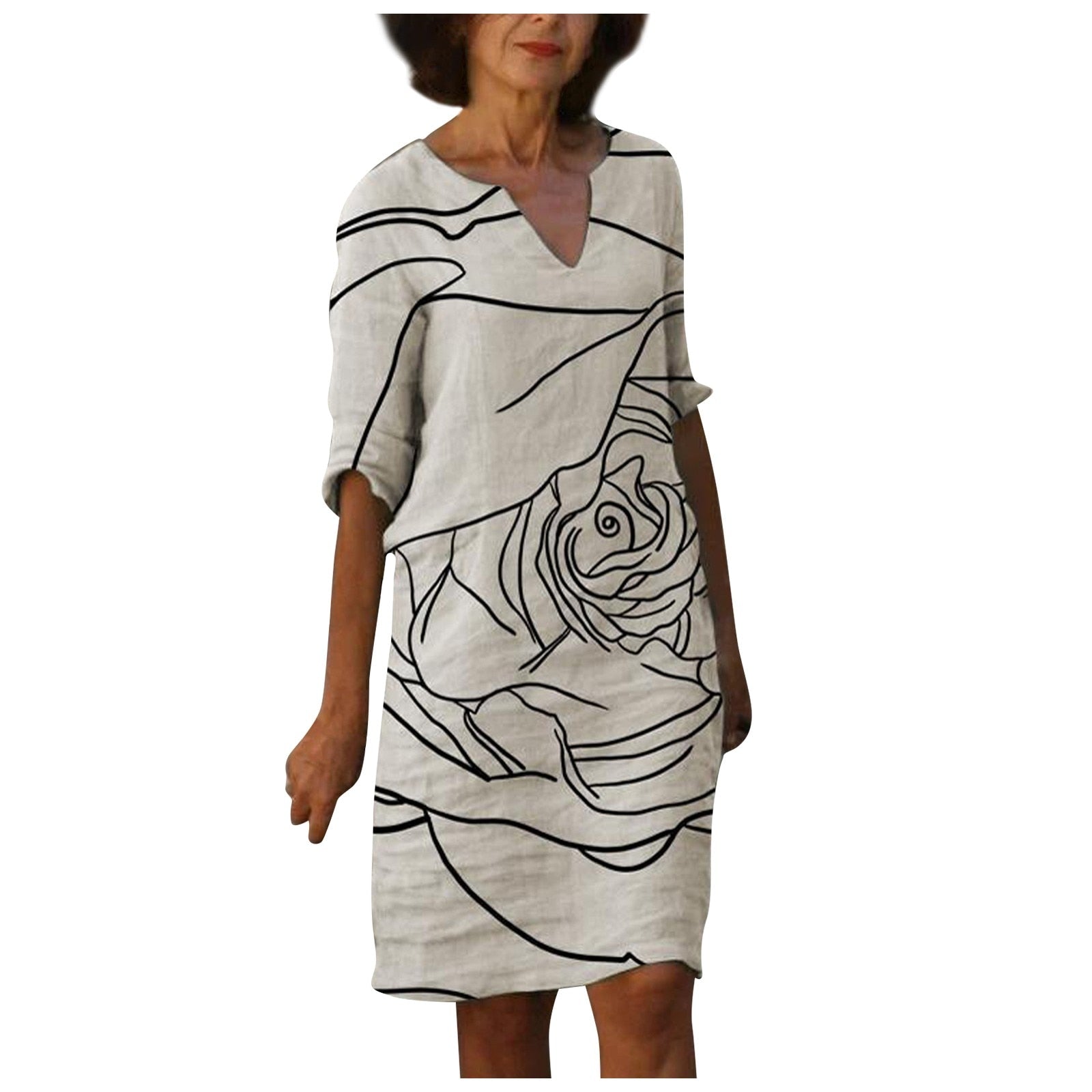 Valérie - Robe Fluide D'Été