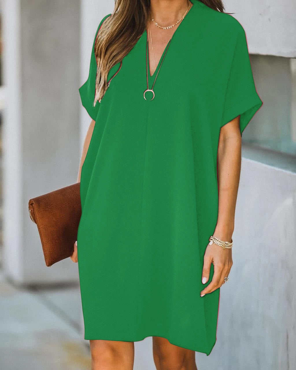 Nathalie - Robe Col V