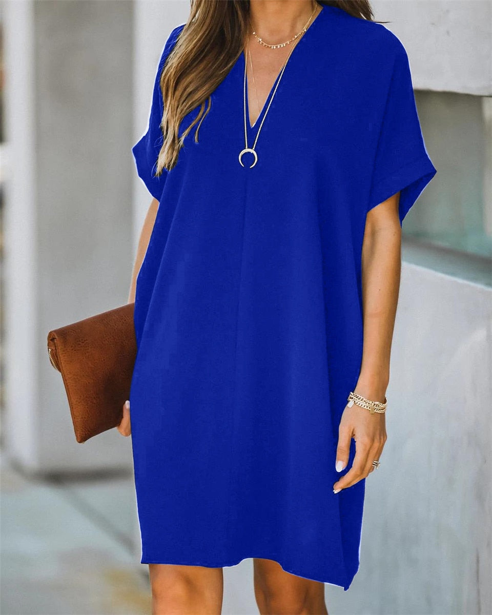 Nathalie - Robe Col V
