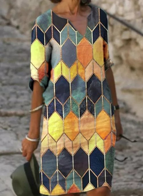 Charlotte - Robe Midi d'Été