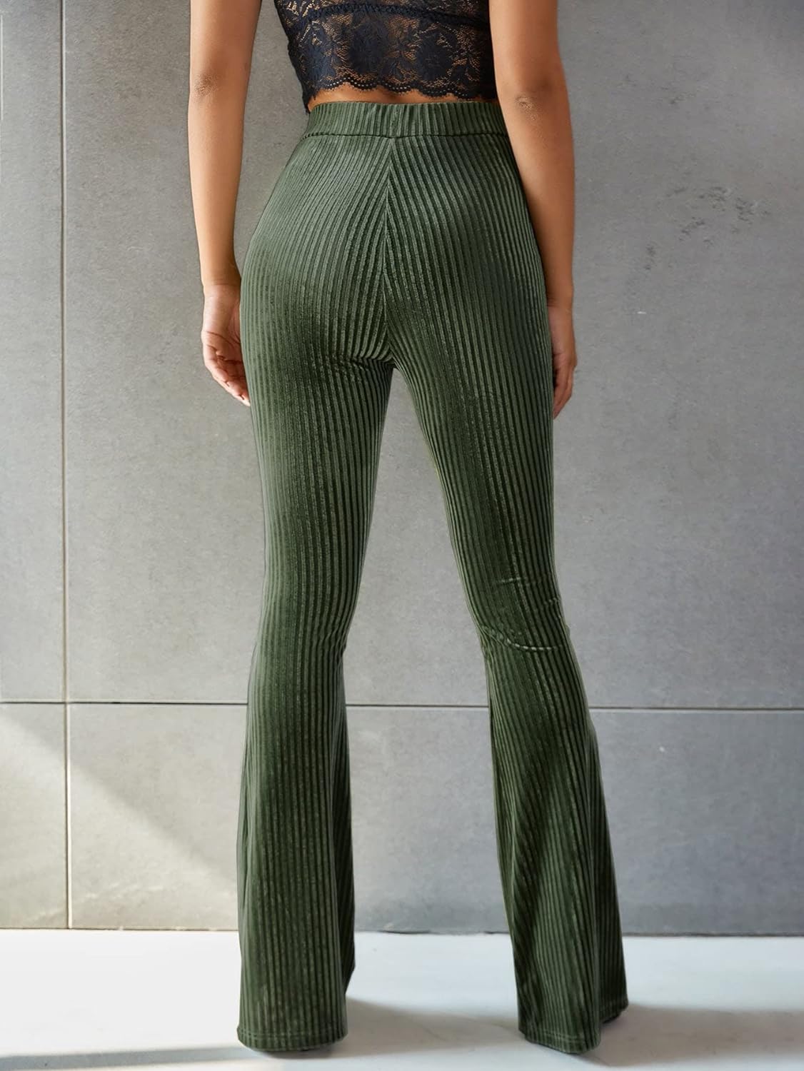 Céline - Pantalon Velours Évasé