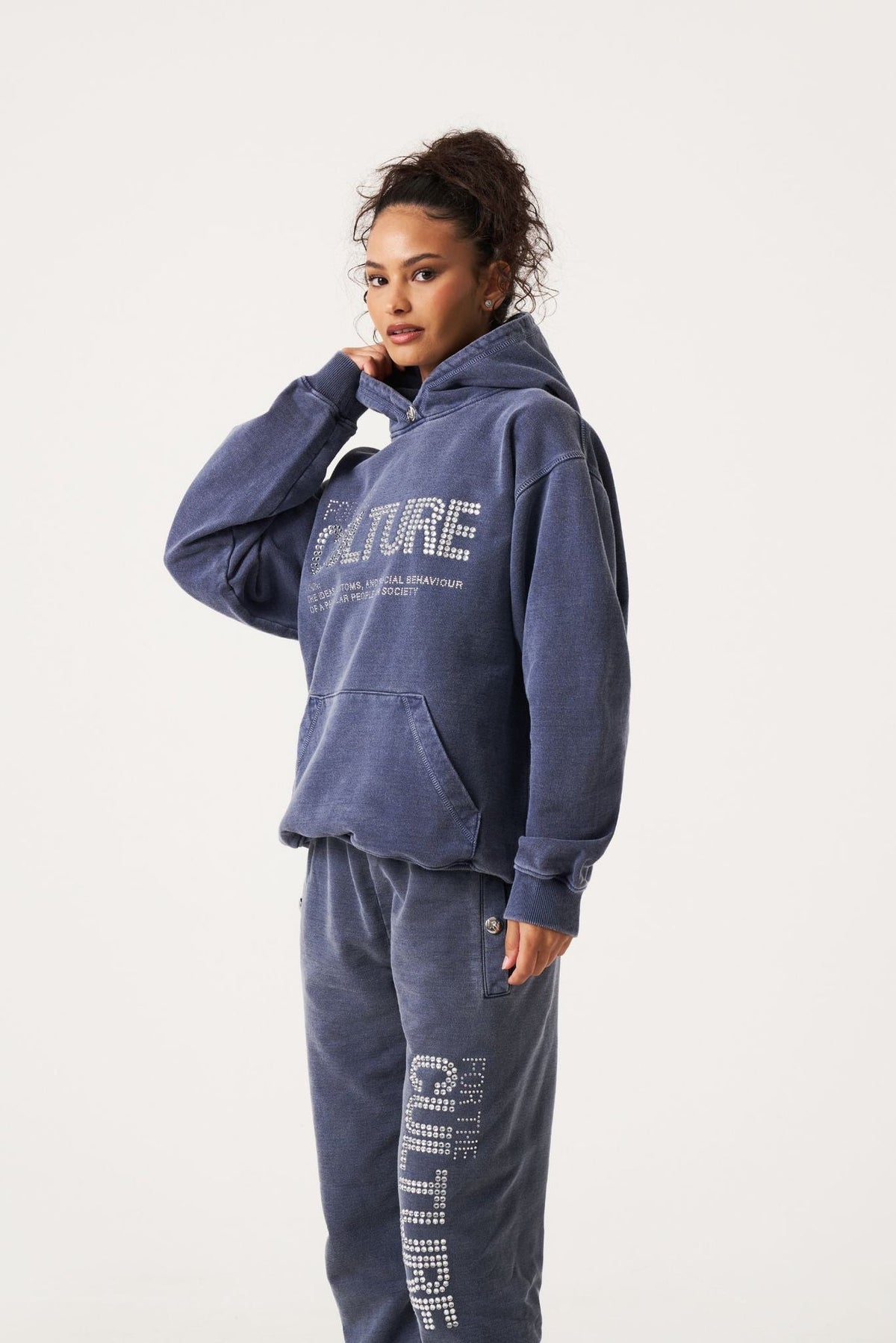 Karine - Hoodie Chic Oversize Imprimé