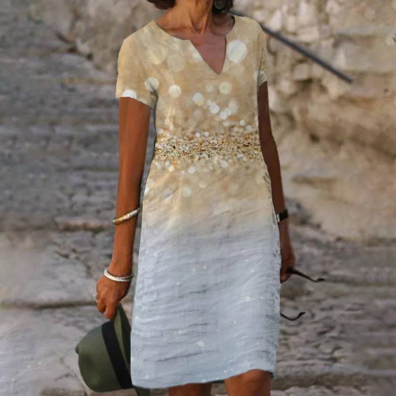 Karine - Robe D'Été Légère Imprimé Floral Femme
