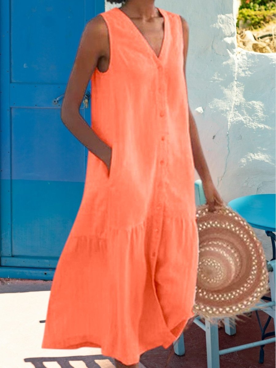 Clara - Robe Maxi Légère