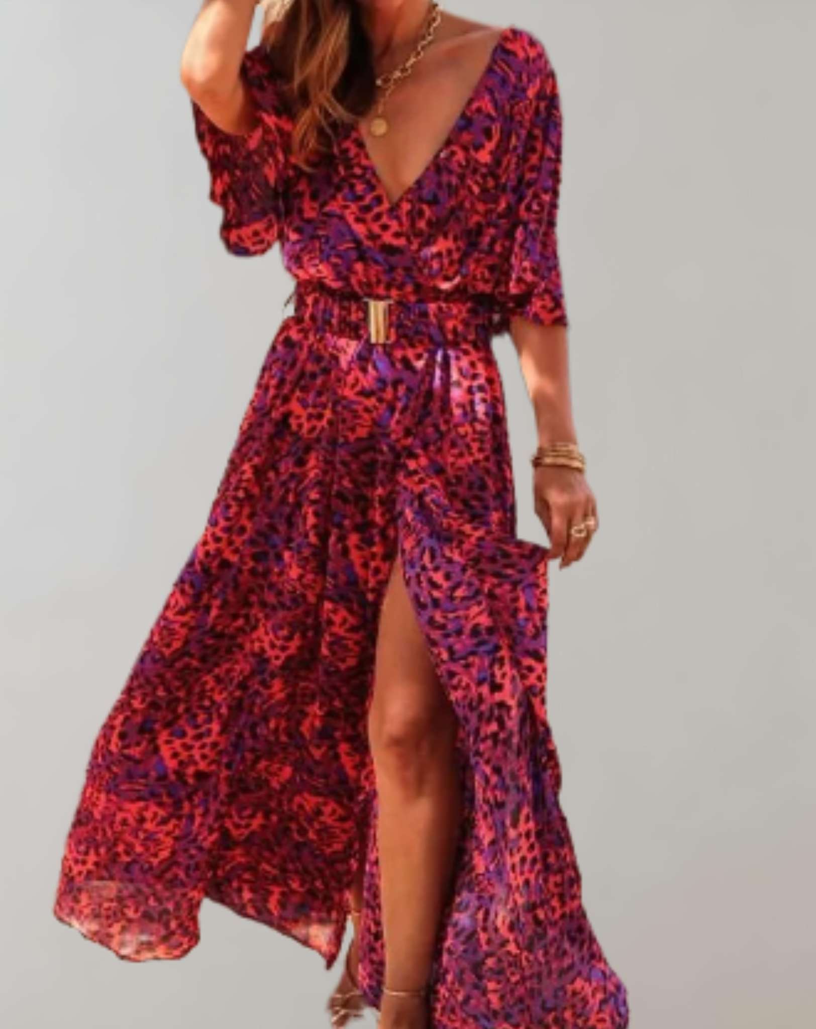 Julie - Robe Longue Femme Bohème Élégante