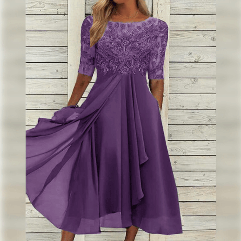Clara - Robe Dentelle Chic