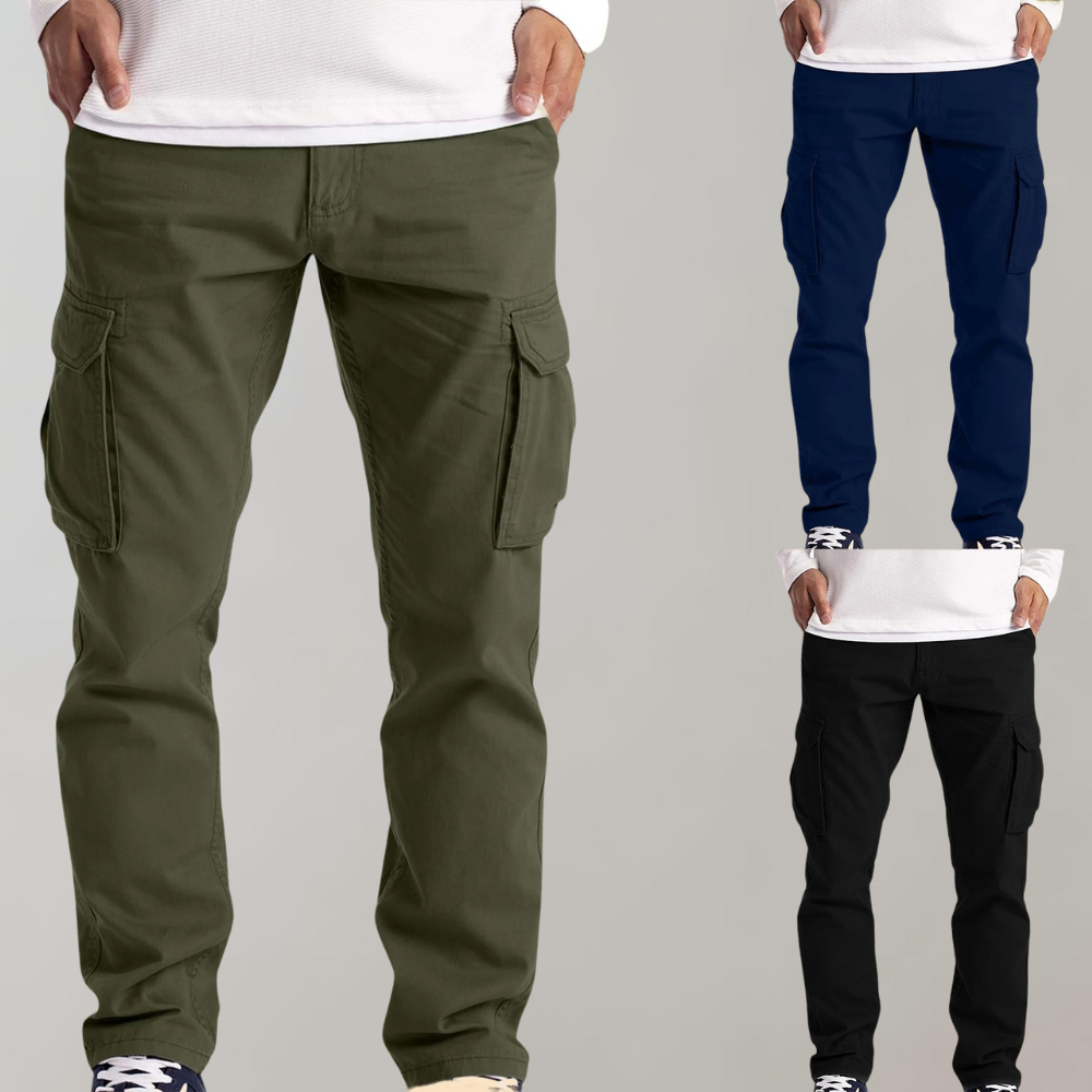 Gabriel - Pantalon cargo léger Homme