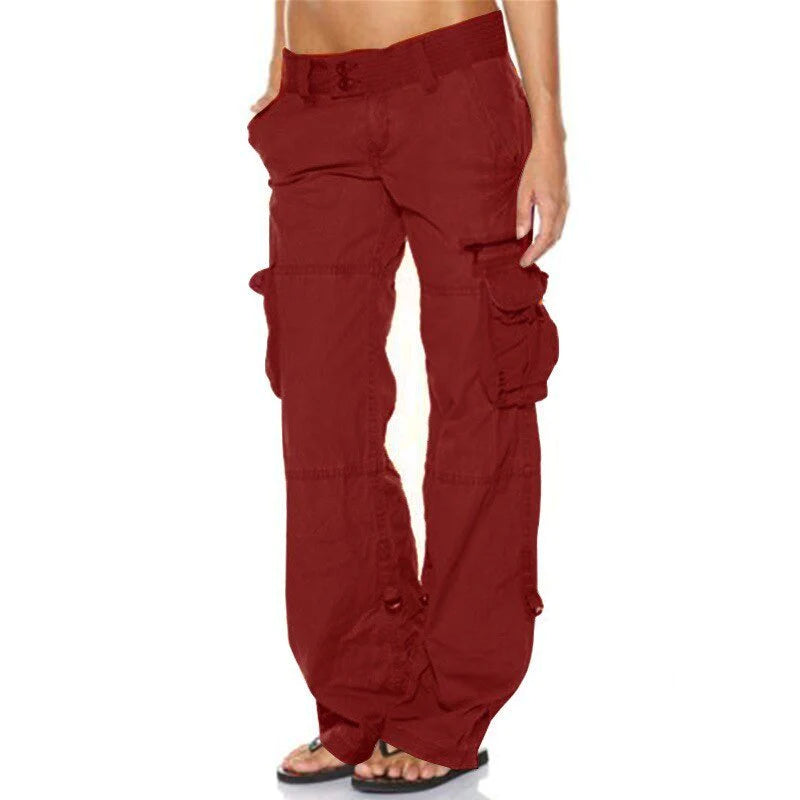 Louise - Pantalon cargo léger femme