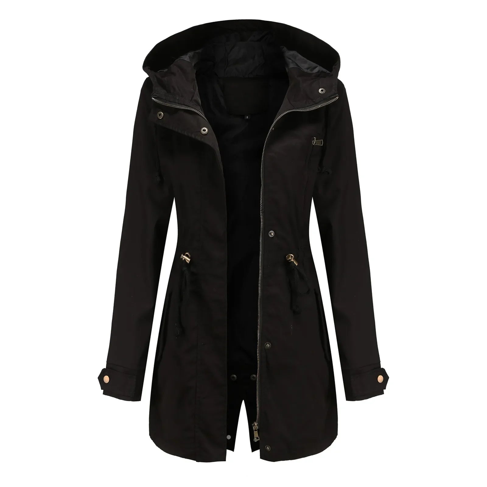 Veste Longue À Capuche Pour Femme | Déperlante