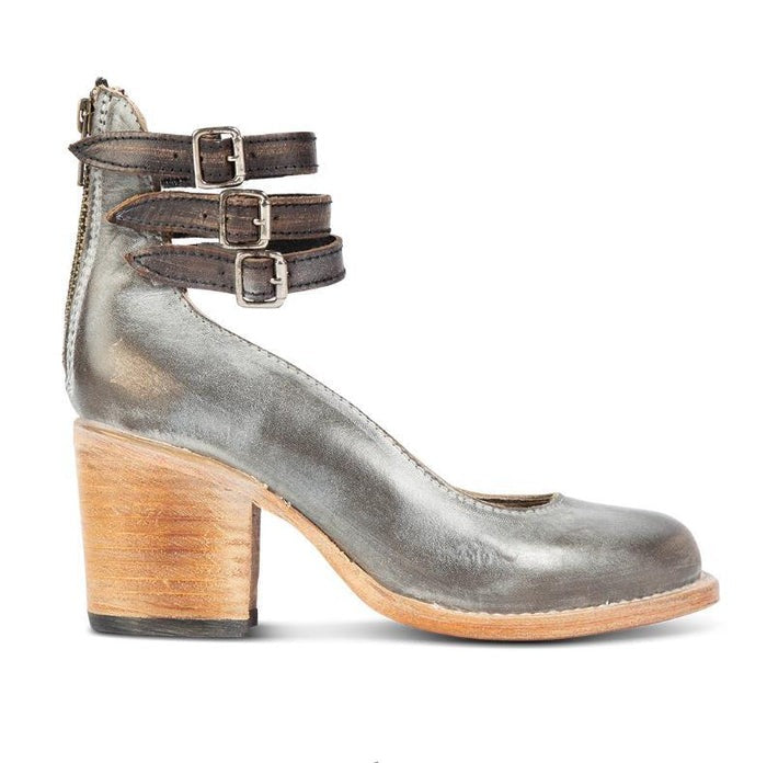Michèle | Bottines Élégantes Cuir à Talon
