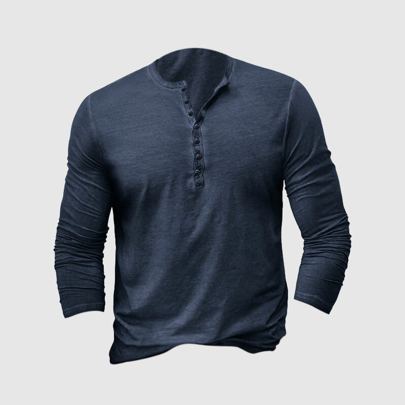 Jules - T-shirt Henley Homme