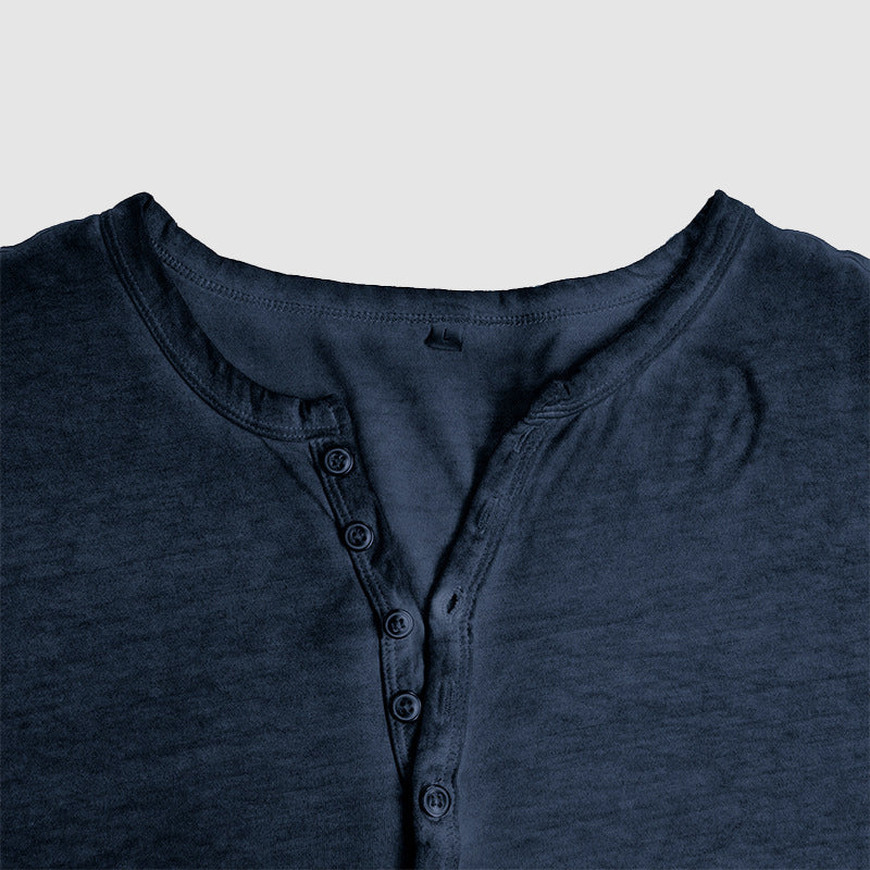 Jules - T-shirt Henley Homme