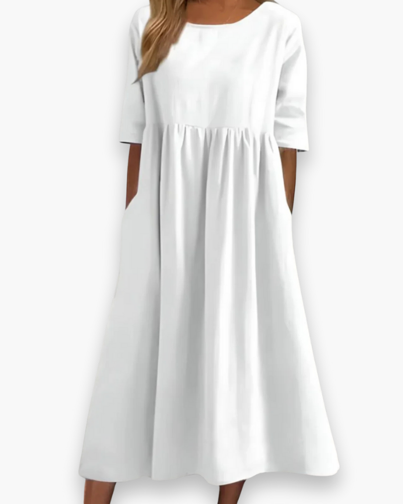Robe Midi Confortable pour Femme | Élégant 0
