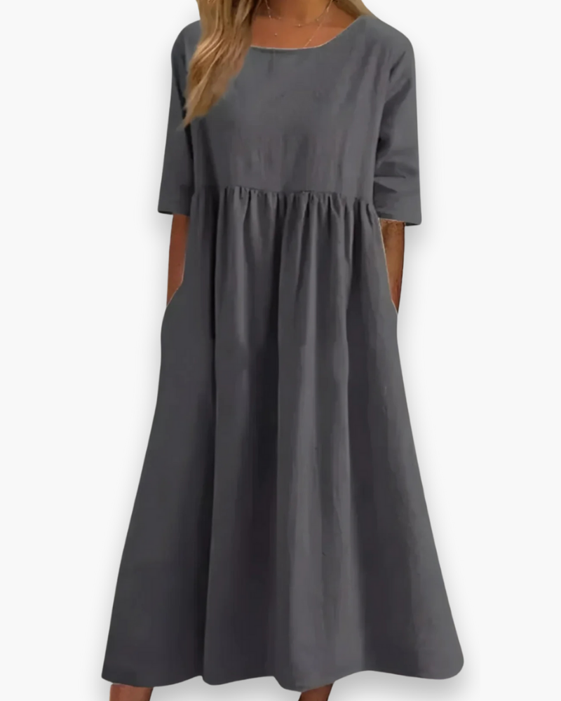 Robe Midi Confortable pour Femme | Élégant 2