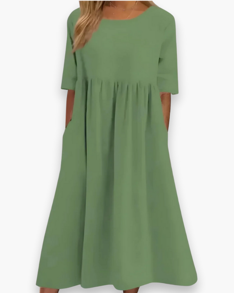 Robe Midi Confortable pour Femme | Élégant 5