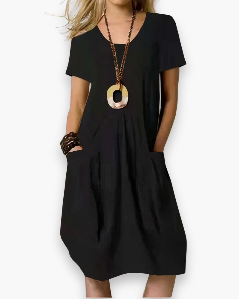 Robe ample confortable femme | Élégant midi 1
