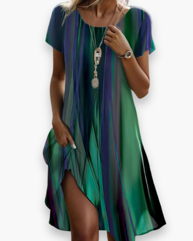 Robe bohème fluide femme | Midi 1