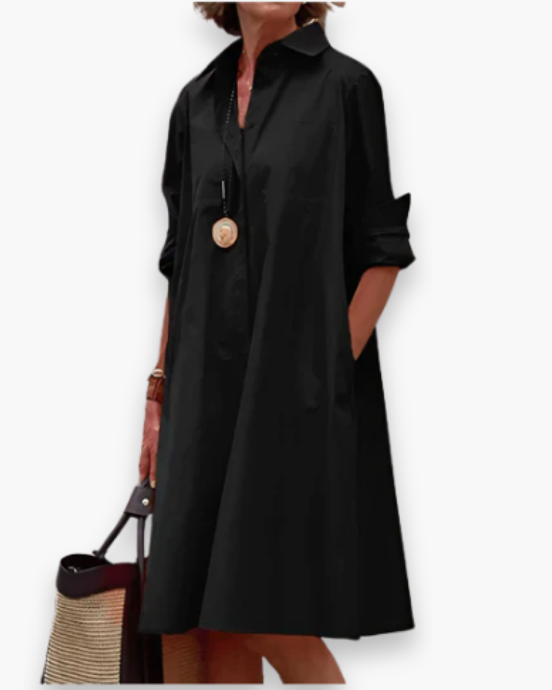 Robe chemise ample femme | Moderne et élégant 1