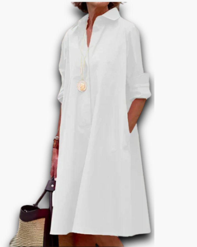 Robe chemise ample femme | Moderne et élégant 2