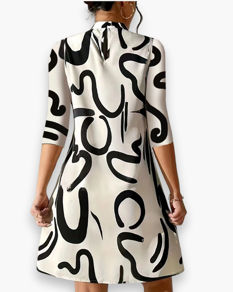 Robe d'automne élégante dames | Style chic 3