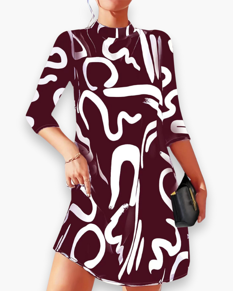 Robe d'automne élégante dames | Style chic 4