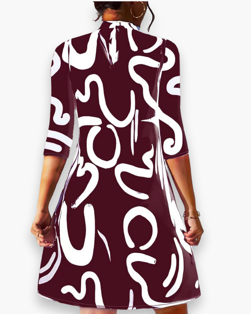 Robe d'automne élégante dames | Style chic 5