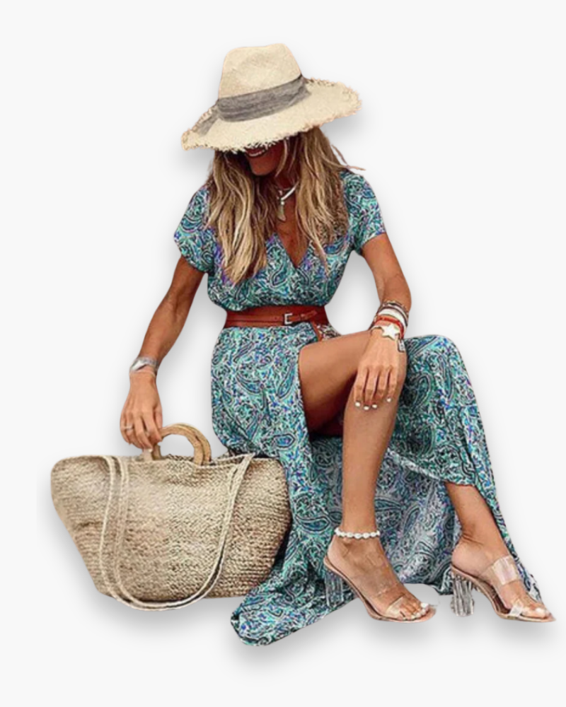 Robe d'été élégante des femmes | Maxi 4