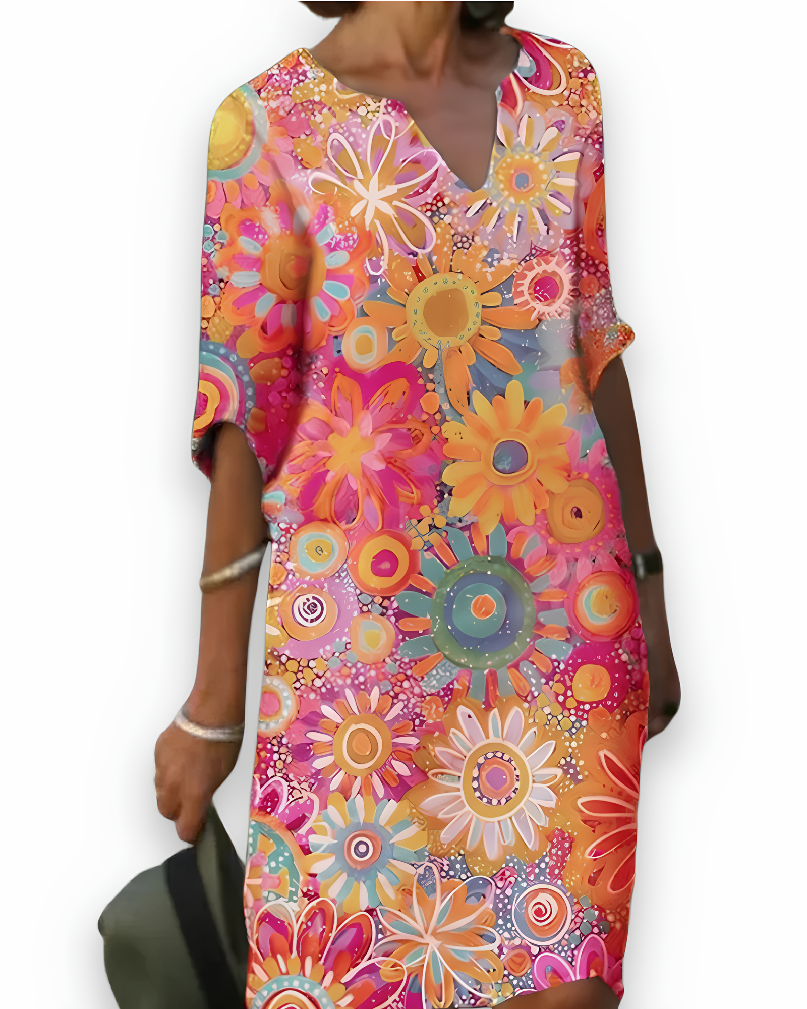 Robe d’été imprimée pour femme | Élégante 2