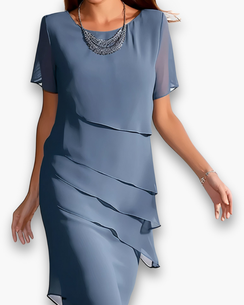 Robe de Cérémonie pour Femme | Élégance Midi 2