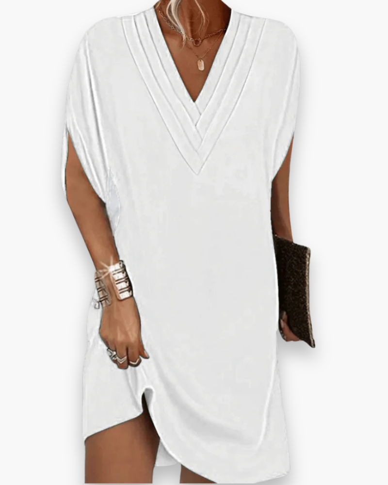 Robe élégante col V femme | Mini 5