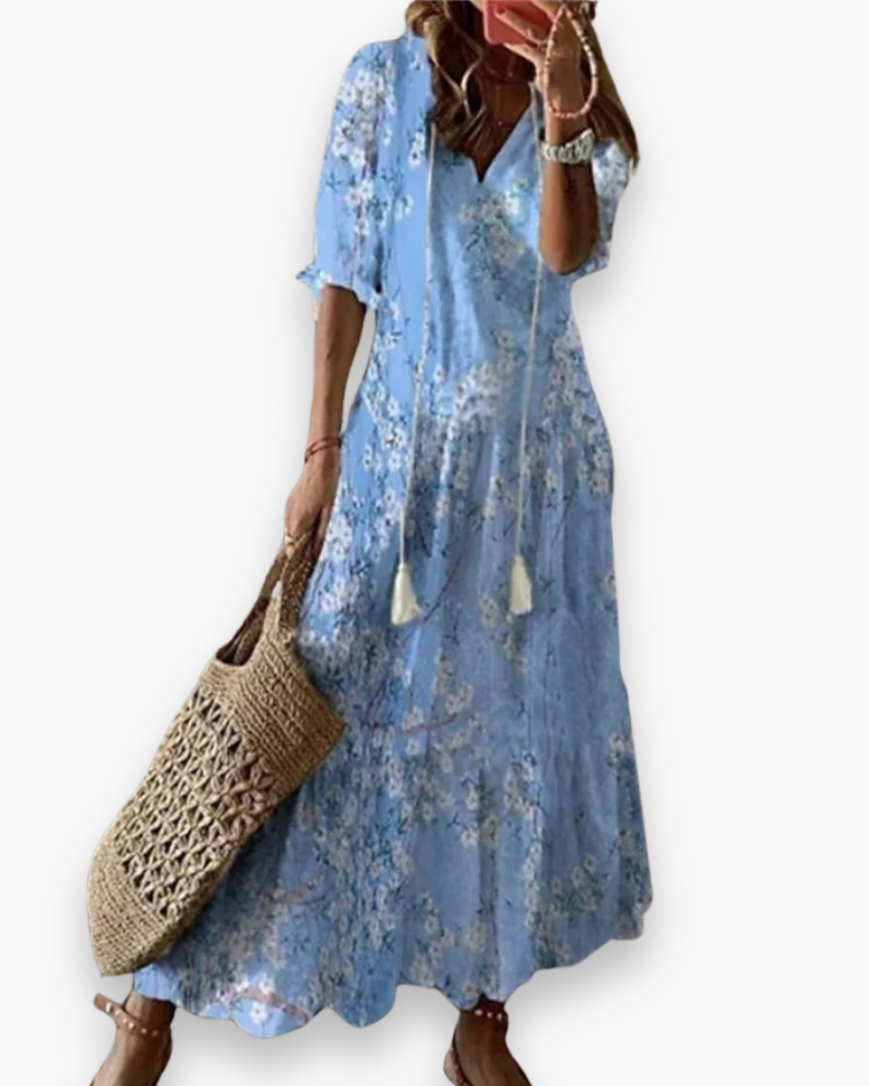 Robe longue bohème pour femme | Élégance d’été 3