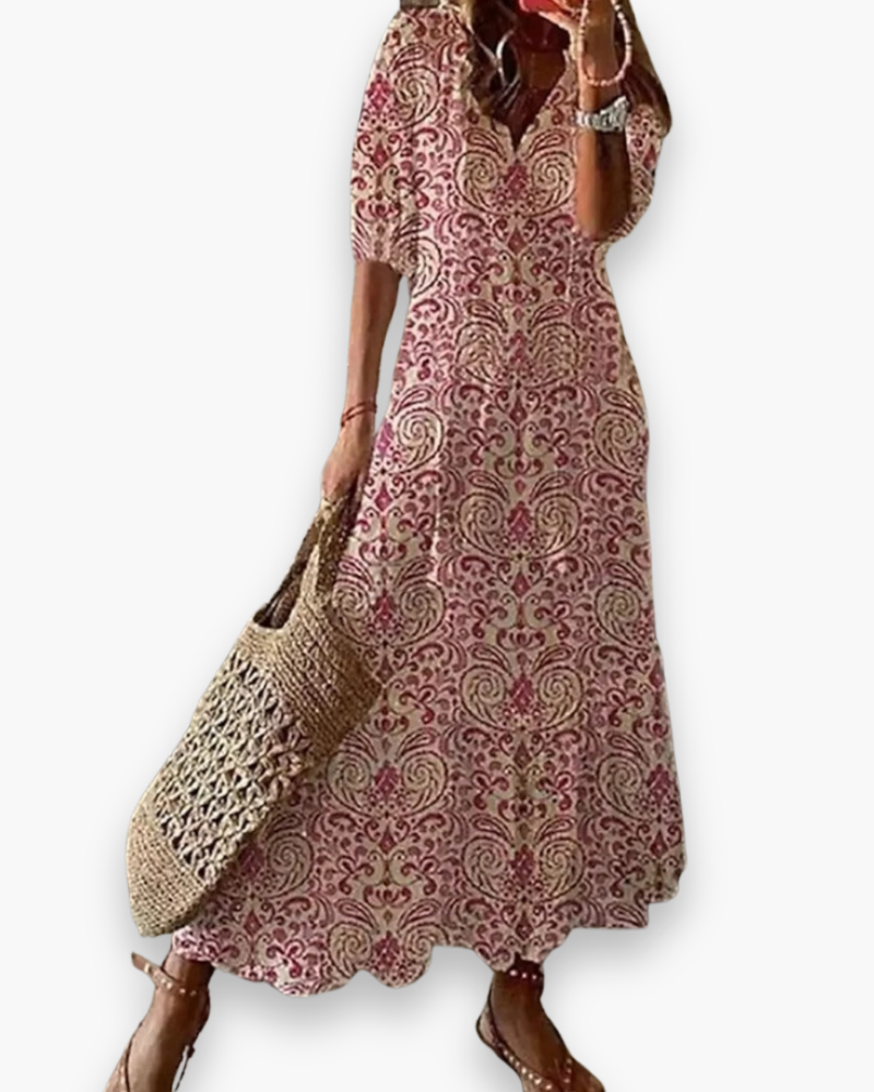 Robe longue bohème pour femme | Élégance d’été 5