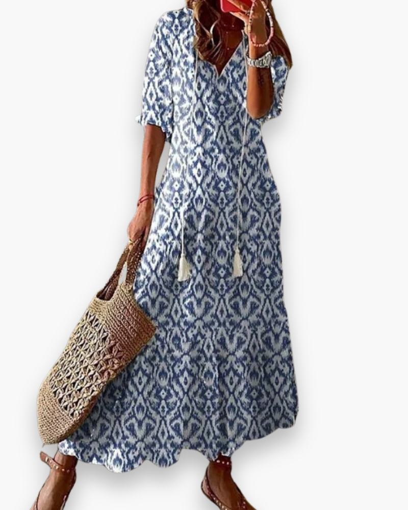 Robe longue bohème pour femme | Élégance d’été 6