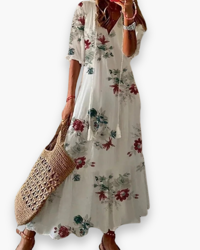 Robe longue bohème pour femme | Élégance d’été 7