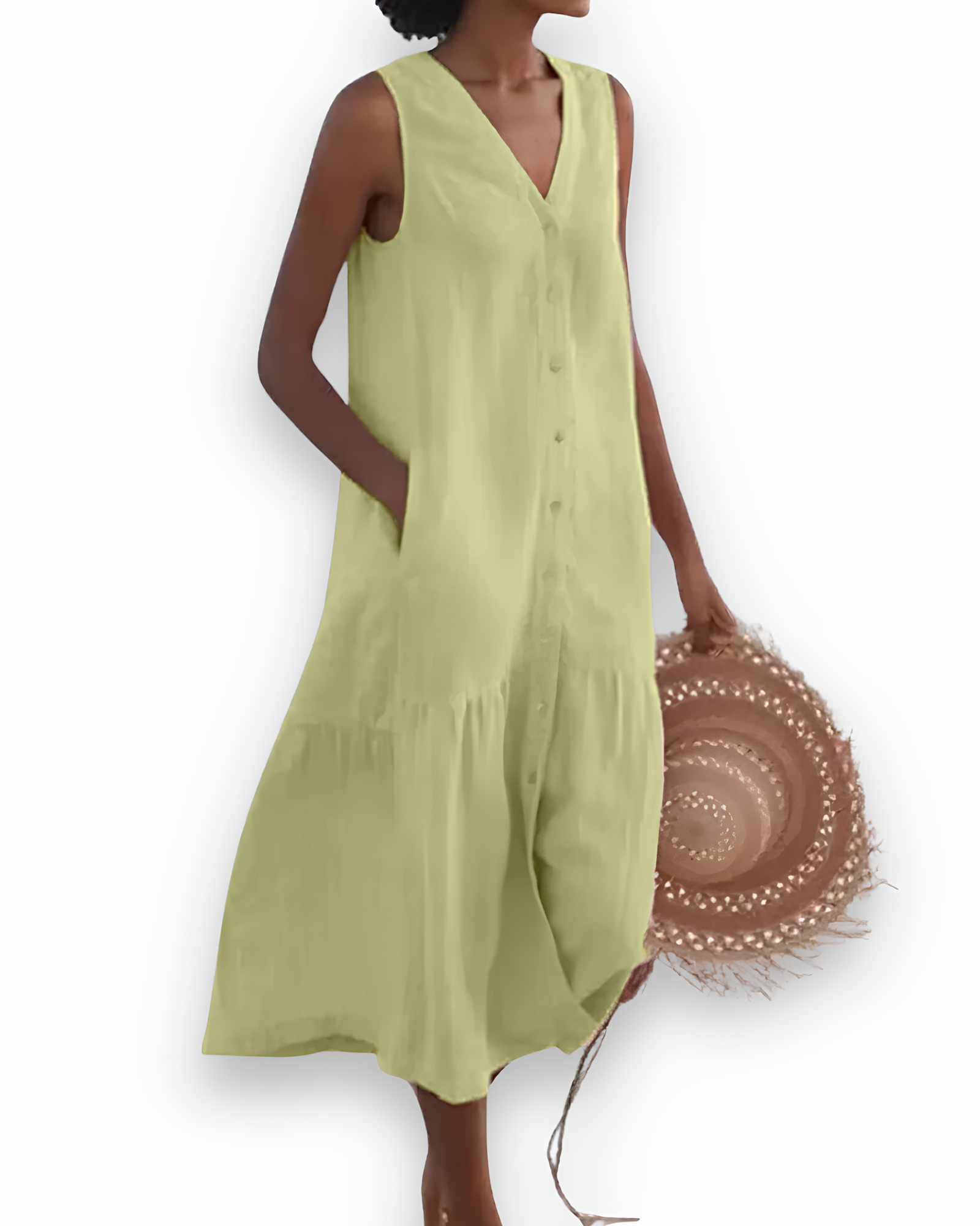 Robe midi décontractée pour femme | Élégante 3