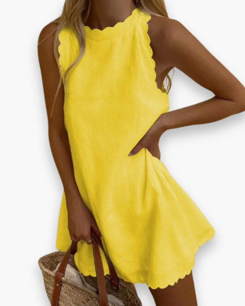Robe ondulée élégante femme | Mini d'été 3