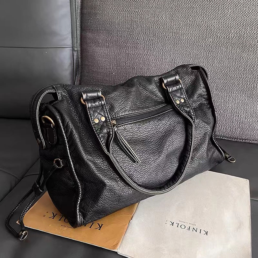 Marie - Sac Main Noir Femme
