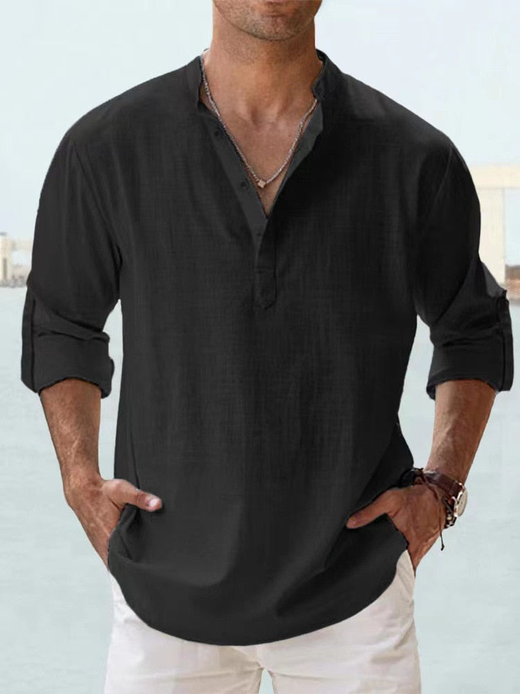 Philippe - Chemise Lin Fluide