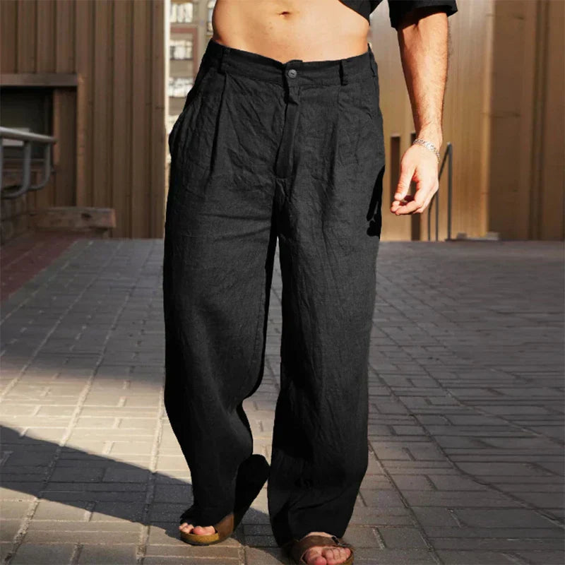 Sandrine - Pantalon en Lin Léger