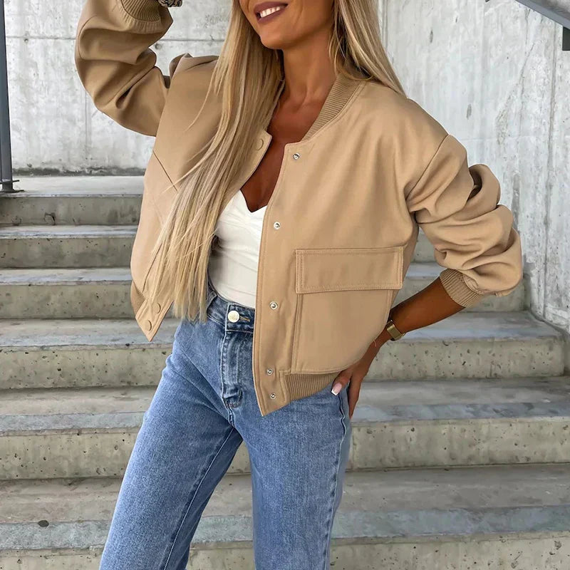Elina - Veste bomber tendance femme