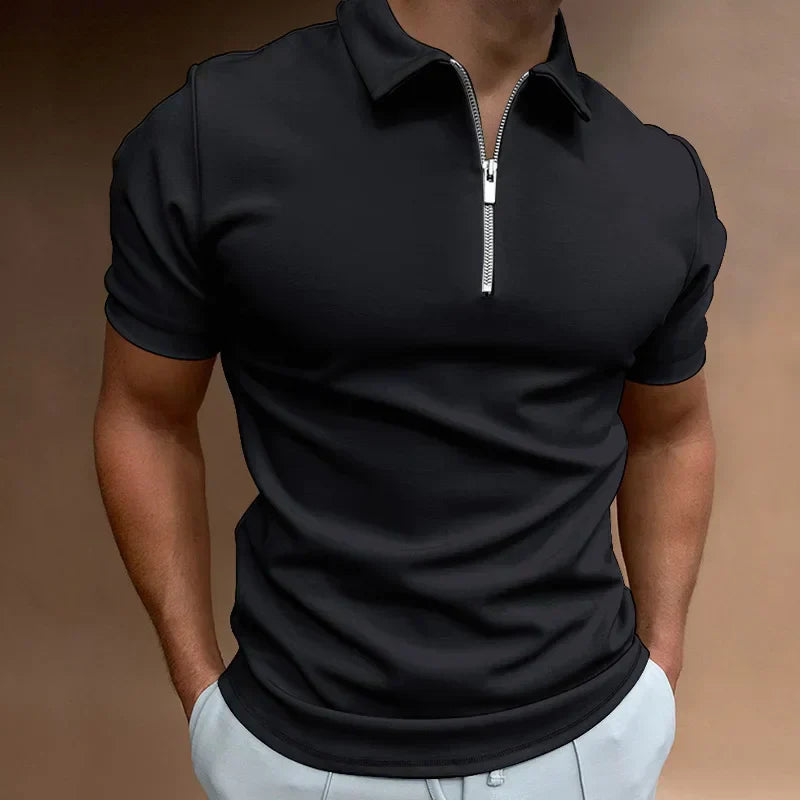 Julien - Polo Zippé Élégant