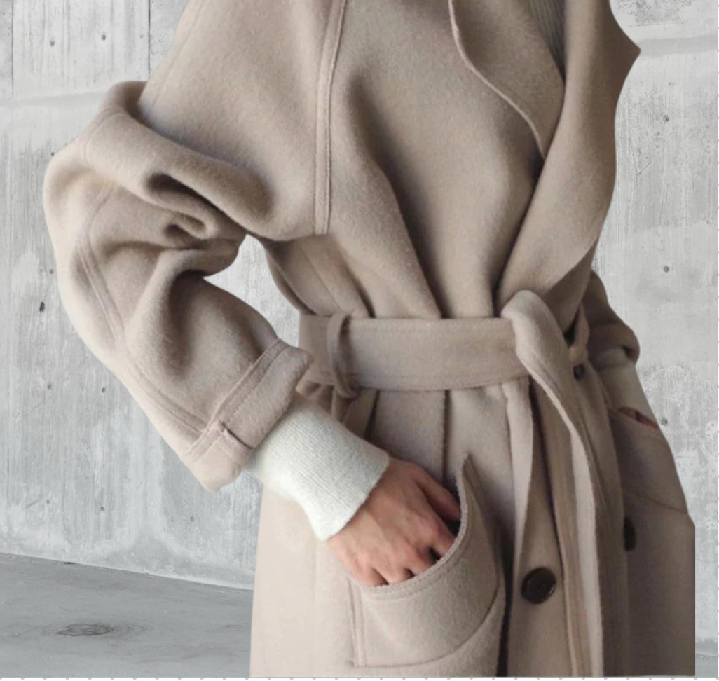 Aurélie | Manteau Chic Long Oversize