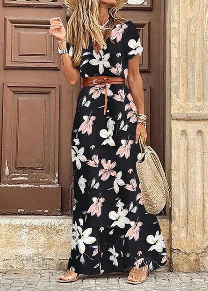Camille - Robe Maxi Élégante
