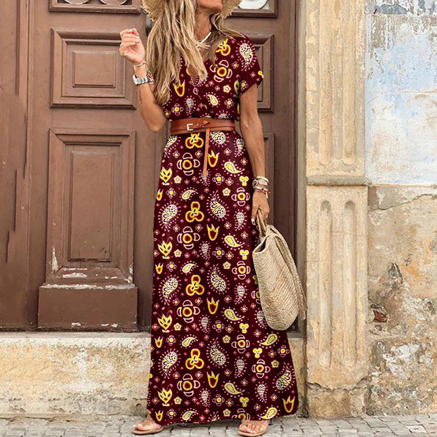 Camille - Robe Maxi Élégante
